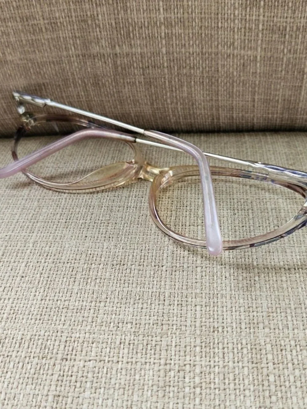 Vintage Sophia Loren Eyeglasses Frame Lilac Tone Eyewear Glasses 1511 Zyloware